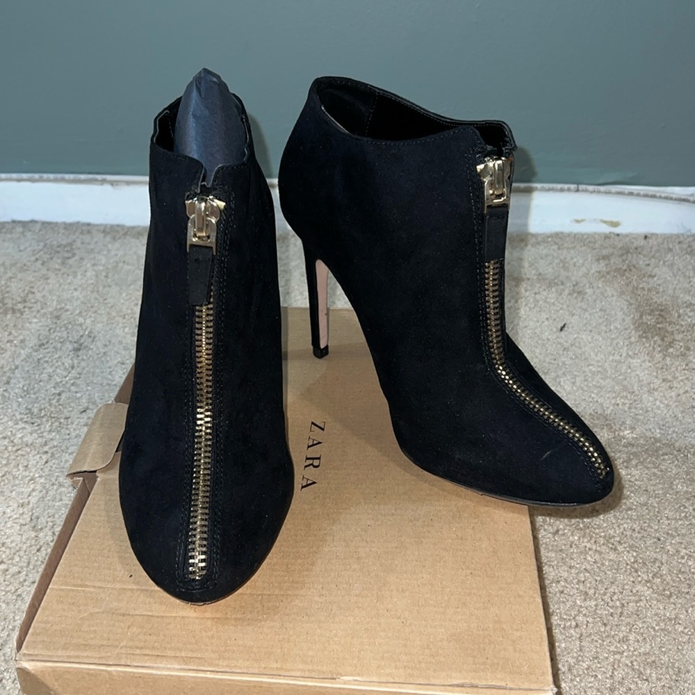 Black booties